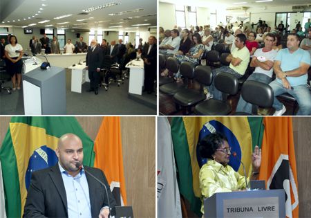 Primeira Reunião Ordinária da Câmara tem 17 pronunciamentos, mais de uma hora de leitura de documentos e nenhum projeto para votar